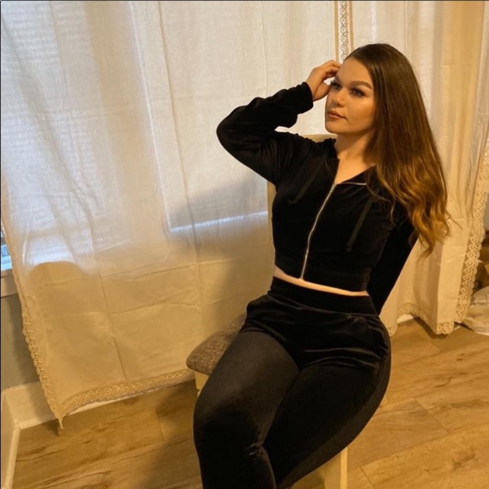 Black tracksuit